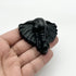 2.25 Inch Obsidian Elephant Z36