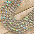 10mm Clear Mermaid Glass Bead Strand P14