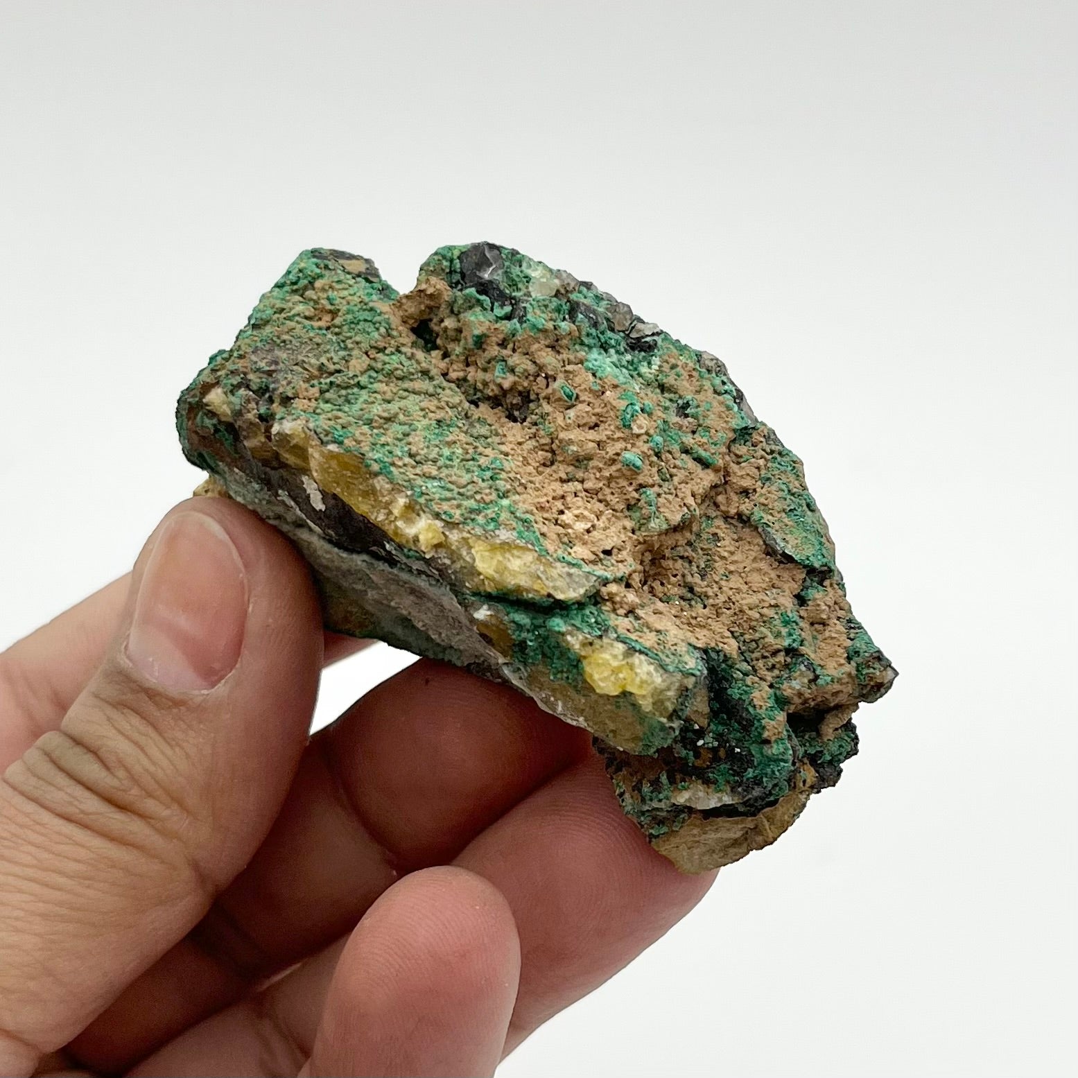 2.5 Inch Azurite-Malachite  Specimen F22