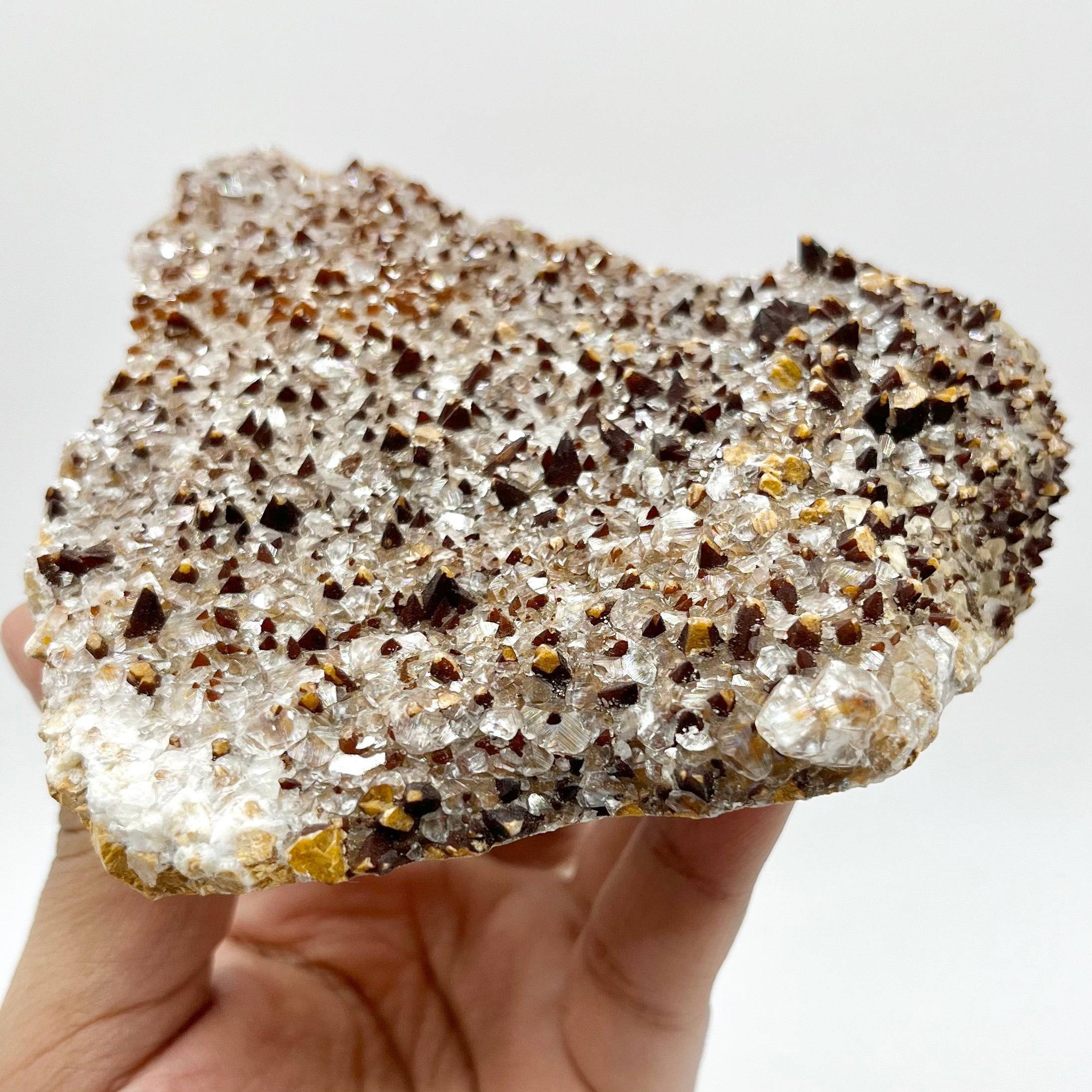 5.25 Inch Dogtooth Calcite Cluster F134