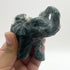 4 Inch Moss Agate Elephant A134