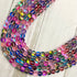 6mm Rainbow Mermaid Glass Bead Strand H10