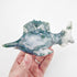 6 Inch Moss Agate Sword Fish Carving G162