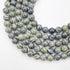 10mm Green Zebra Jasper Bead Strand C18