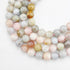 10mm Morganite Bead Half Strand B20