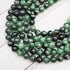 10mm Ruby In Zoisite Bead Strand