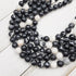 10mm Black Zebra Marble